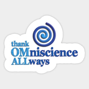 OM ALLways Sticker